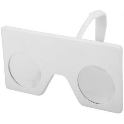 Image of Branded Folding Virtual Reality Glasses White