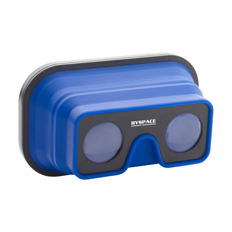 Image of Promotional Folding VR Glasses in Blue