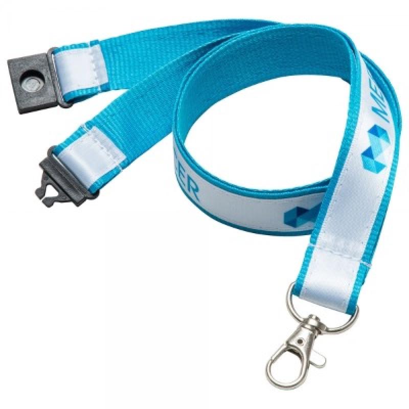 Image of 25mm Printed Satin Lanyard