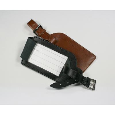 Image of Promotional Leather Luggage Tag