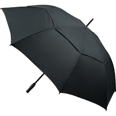 Image of Promotional Automatic Vented Golf Umbrella - Black