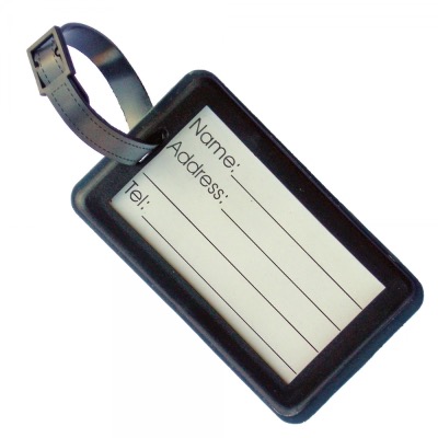 Image of Custom printed Luggage Tag