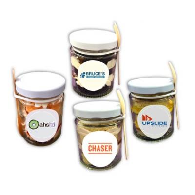 Image of 4 Cake Jars (Strawberry)