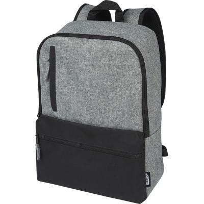 Image of Reclaim 15'' GRS recycled two-tone laptop backpack 14L