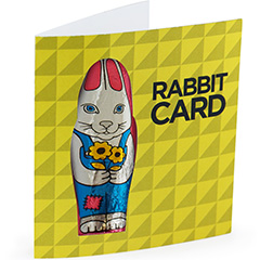 Promotional Easter Bunny Mailing Card